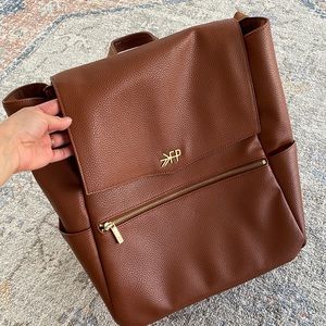 Freshly Picked leather diaper bag